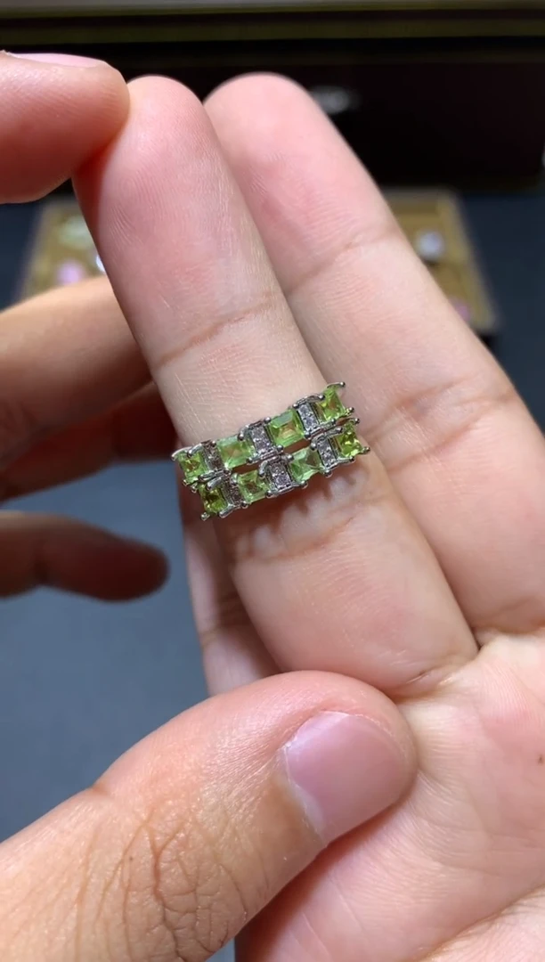 未镶嵌戒指橄榄石R47【多样性发其一】