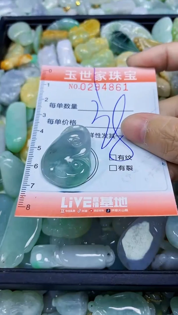 翡翠未镶嵌颈饰闪购0294861