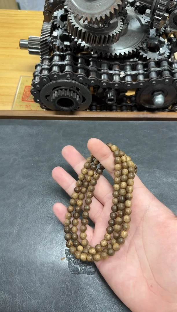 吊坠沉香天然野文莱0.7多圈14克+