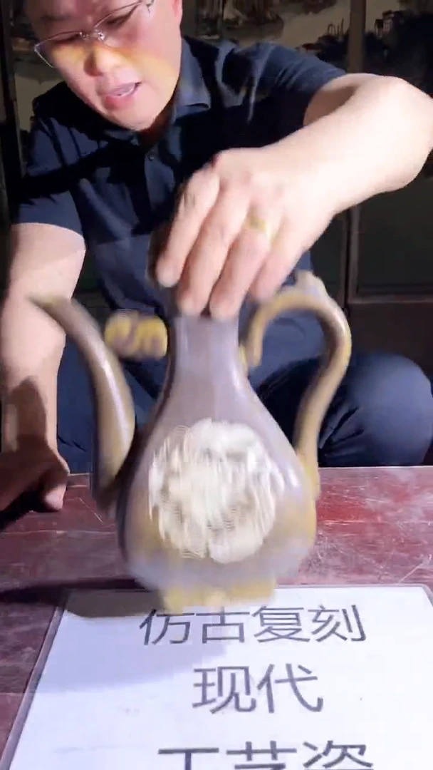 摆件景德镇陶瓷流水28