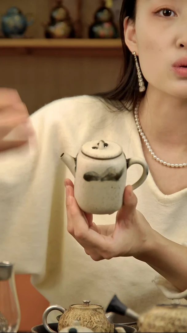 言野手作 落雪四方壶