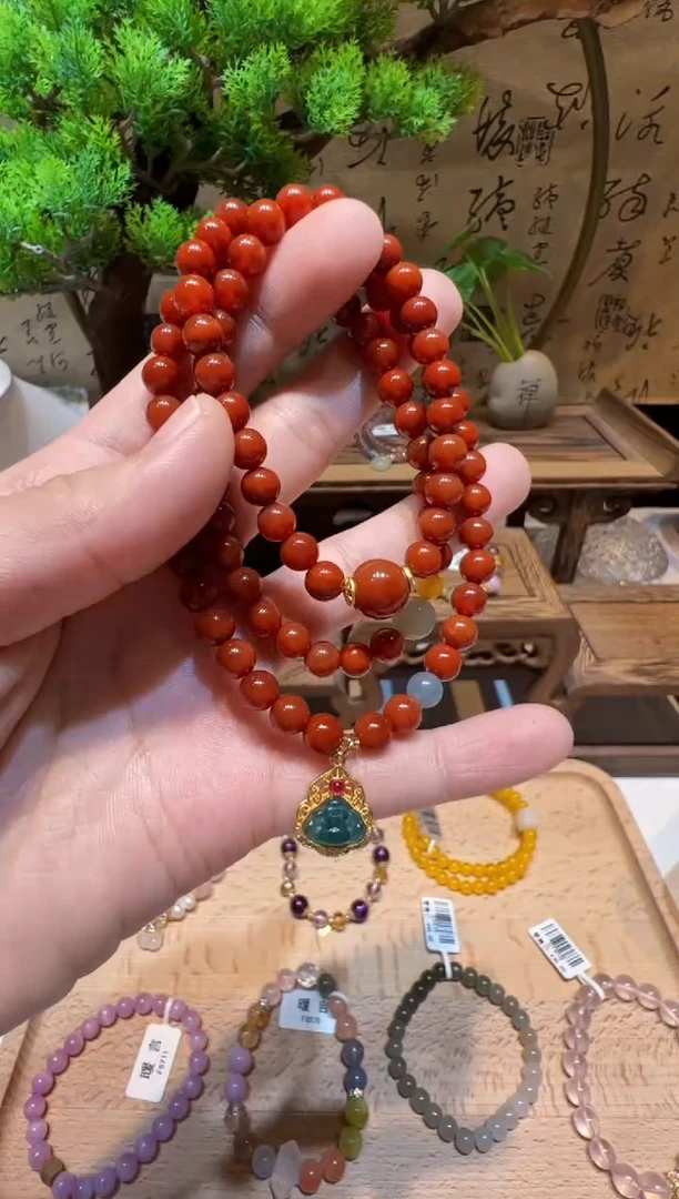 未镶嵌手链玛瑙/玉髓手饰@@