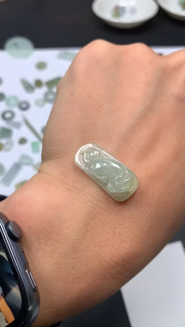 散珠翡翠天然翡翠V0136