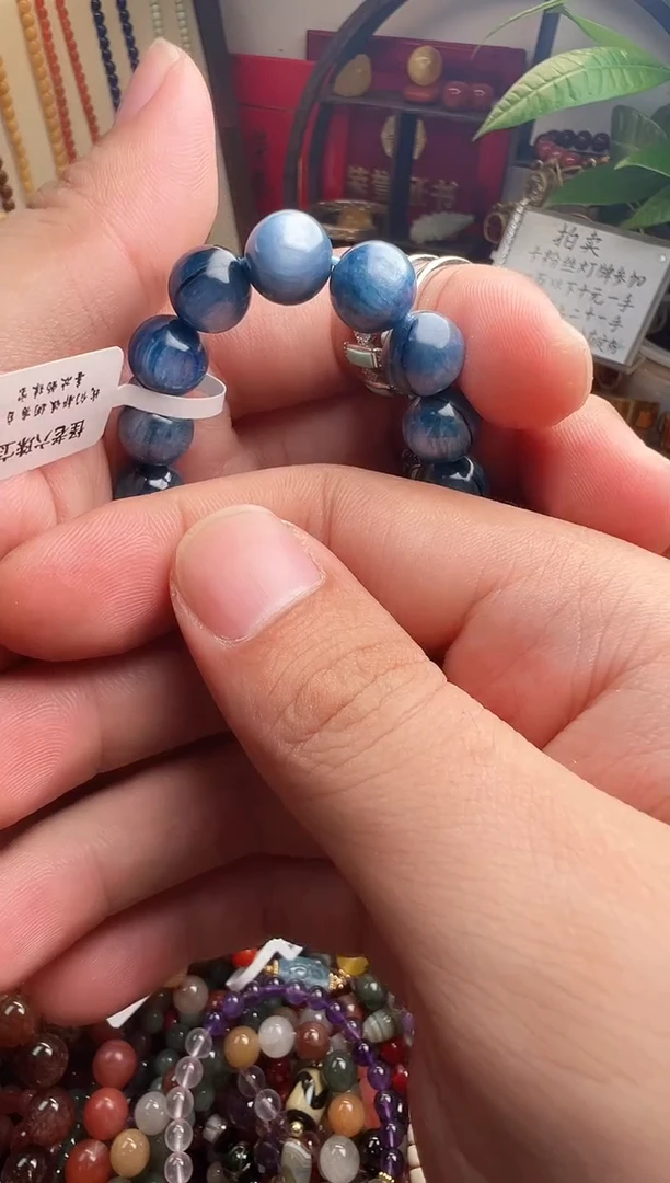 未镶嵌蓝晶石.小**晴 （一物一件）009632
