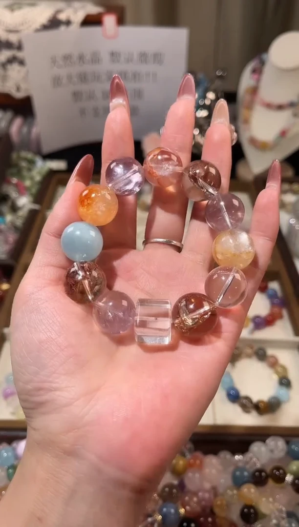 未镶嵌手串水晶水晶