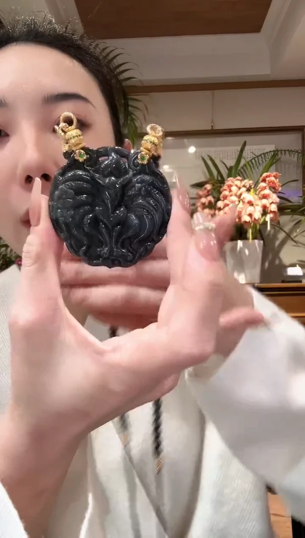 【闪购商品】翡翠颈饰未镶嵌国风