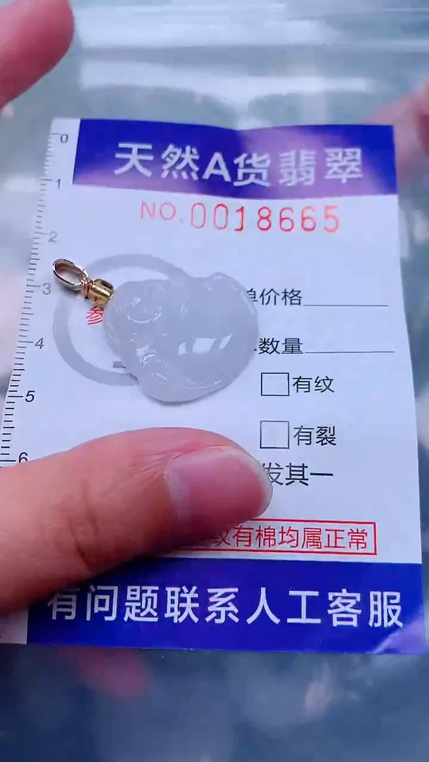 吊坠(不含链)未镶嵌翡翠1