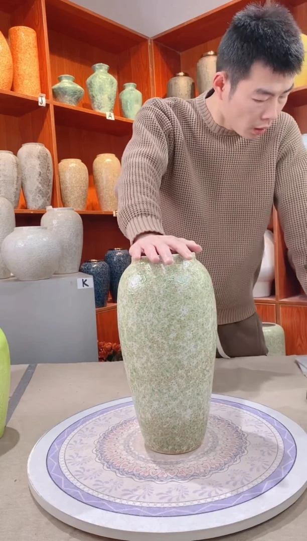 【闪购商品】瓶春意盎然大号  陶瓷花瓶 无花