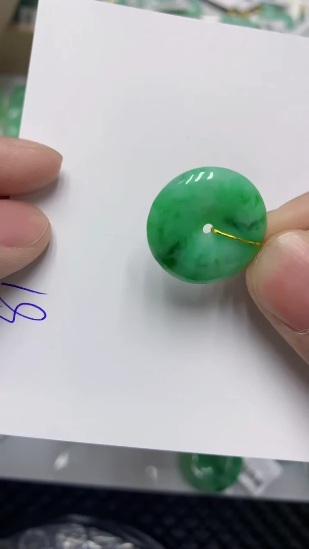 颈饰未镶嵌翡翠缅甸A货翡翠