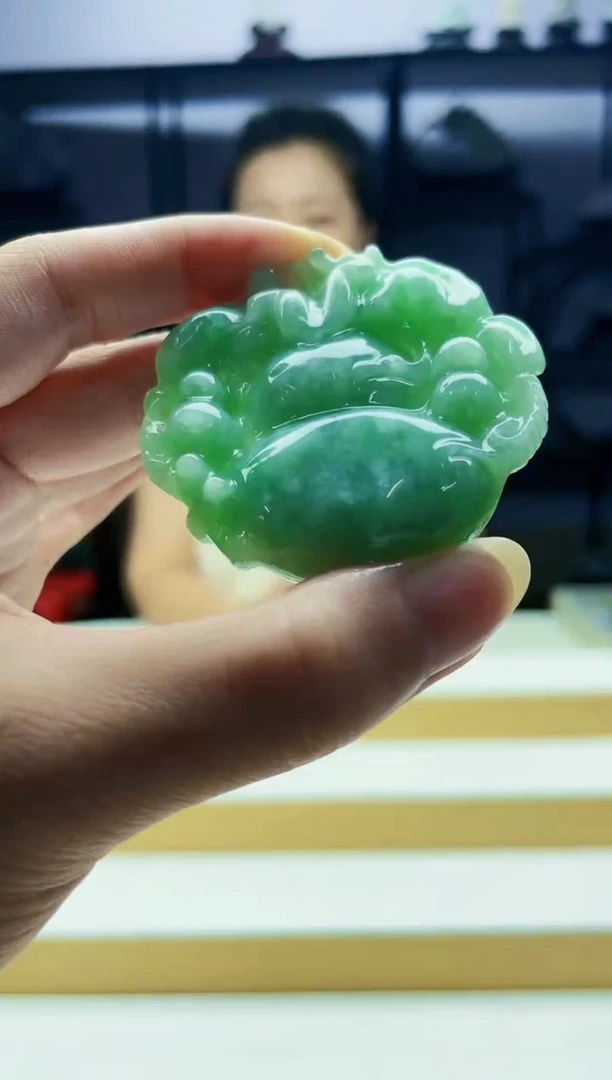 定制翡翠未镶嵌毛货07280001多样性发其一