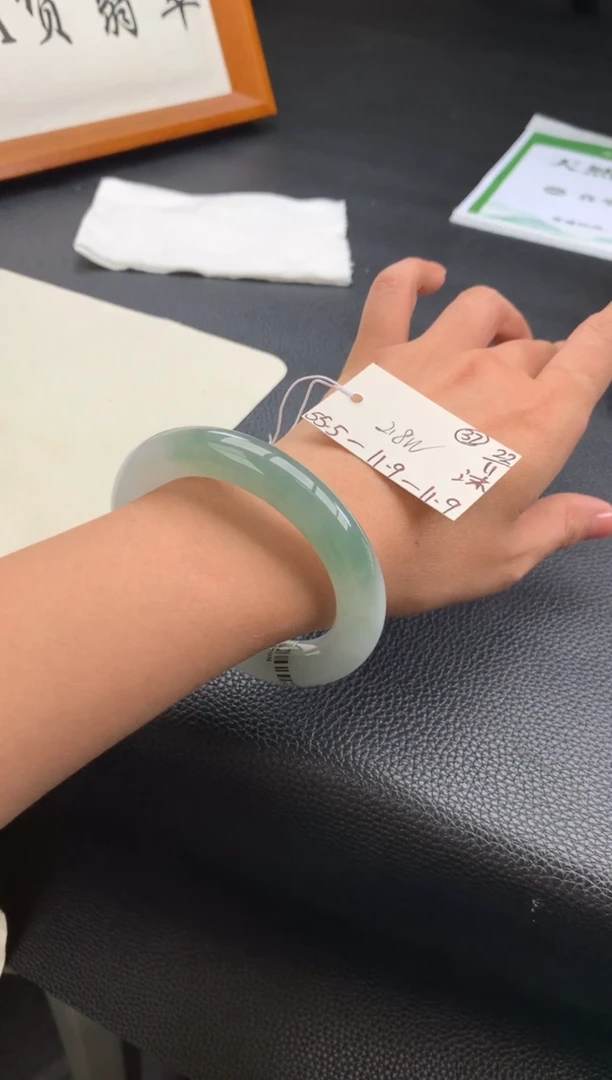未镶嵌手镯翡翠翡翠手镯 下单联系小耳机#37
