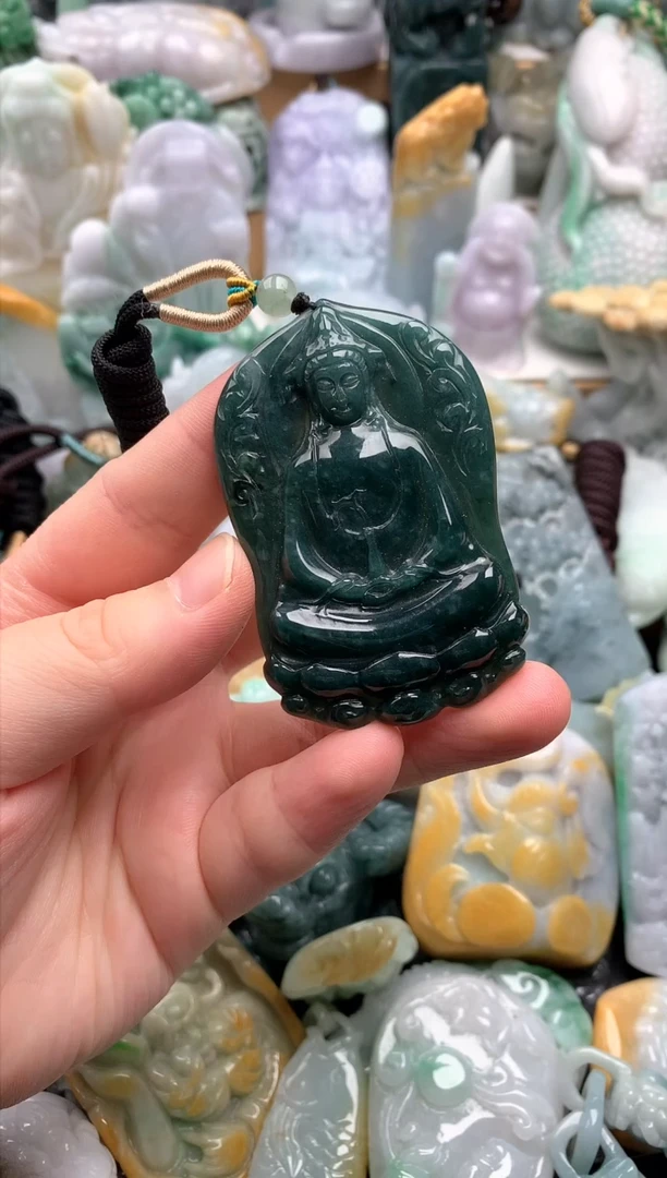 吊坠(不含链)未镶嵌翡翠1
