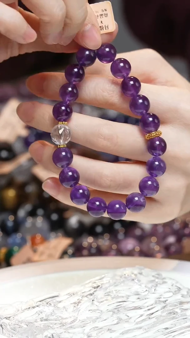 未镶嵌手串水晶紫水晶手串·MM0025NOV052L268