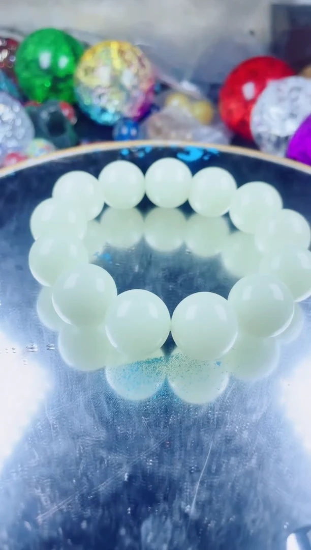 无无酸洗发光手串卡18