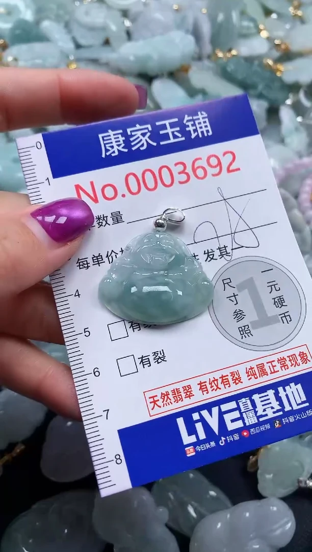 颈饰未镶嵌翡翠3692