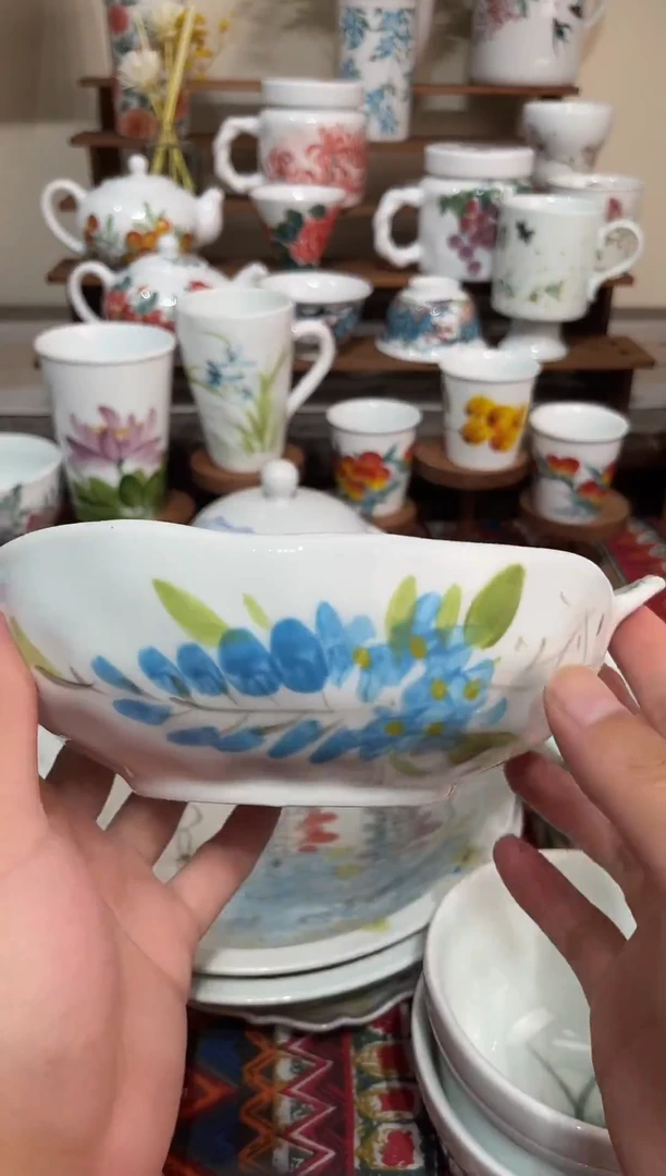 摆件景德镇手绘高端瓷器