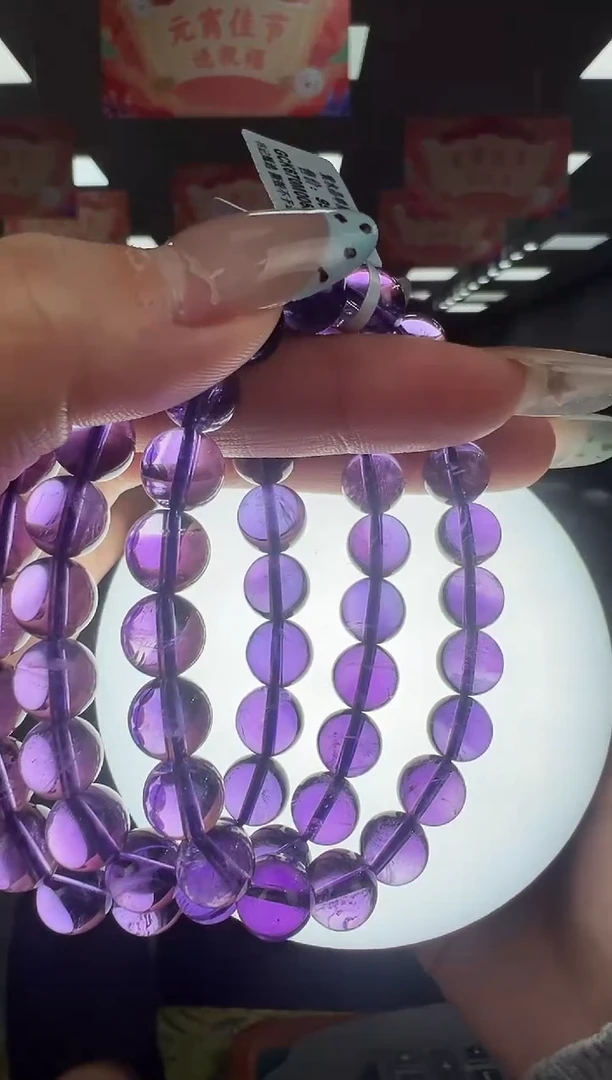 【闪购商品】水晶手链未镶嵌GCK670约9mm多样性发一件