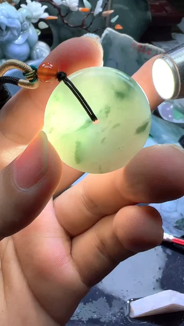 未镶嵌挂件翡翠天然缅甸翡翠A货