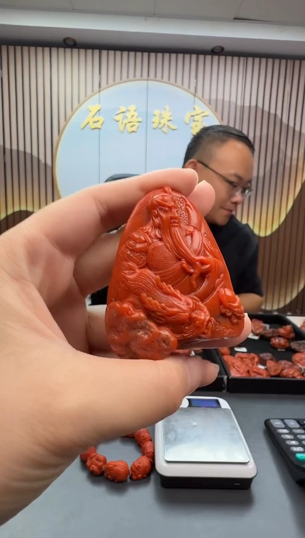 未镶嵌雕刻南红玛瑙149ZB1125产品一个