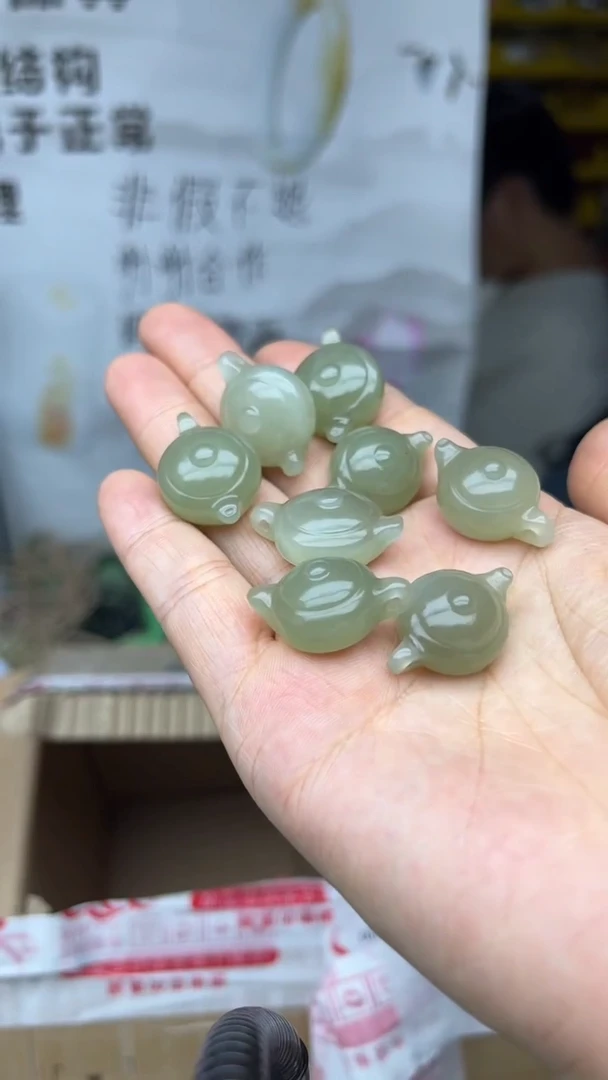 和田玉未镶嵌颈饰多样性发货拍一发一