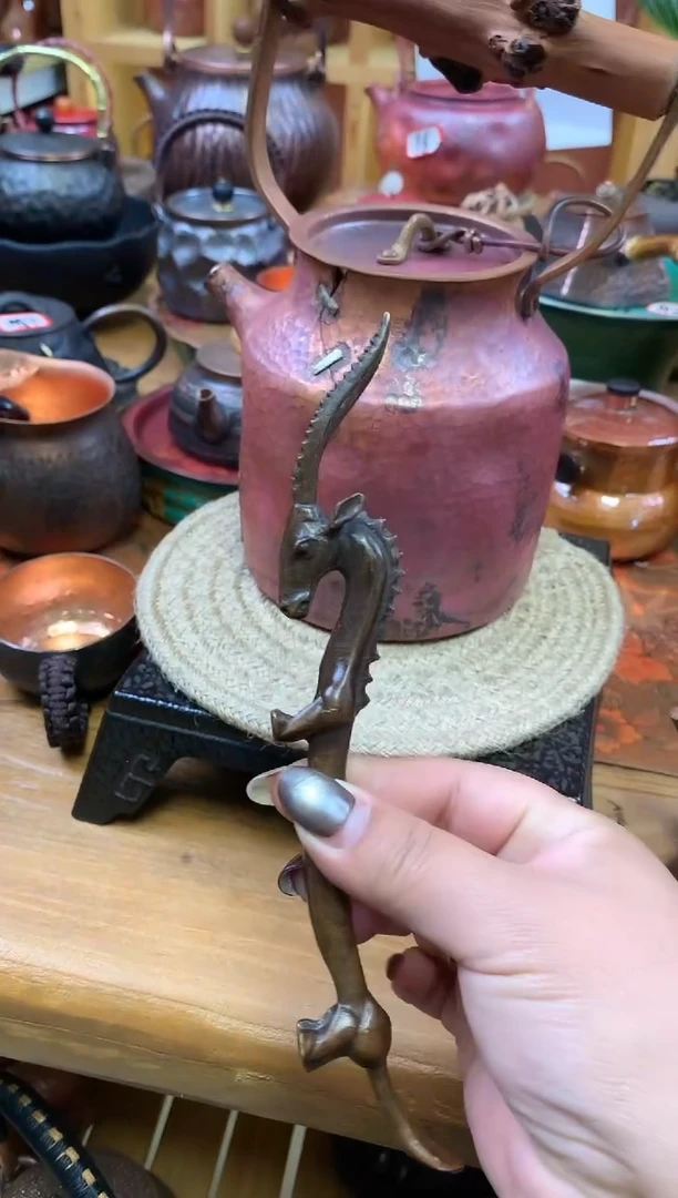 精炼铜羚羊头开盖器