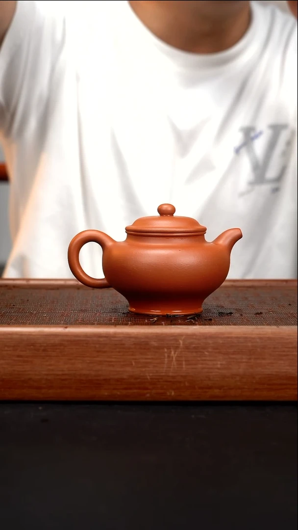 茶壶紫砂LD朱泥掇只