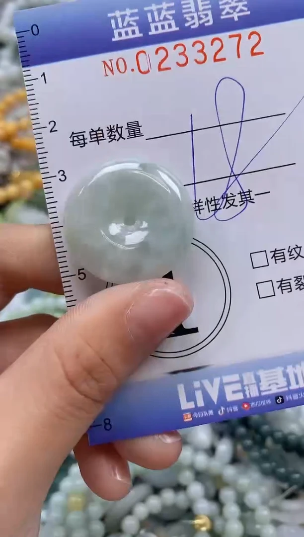 翡翠未镶嵌颈饰闪购0233272