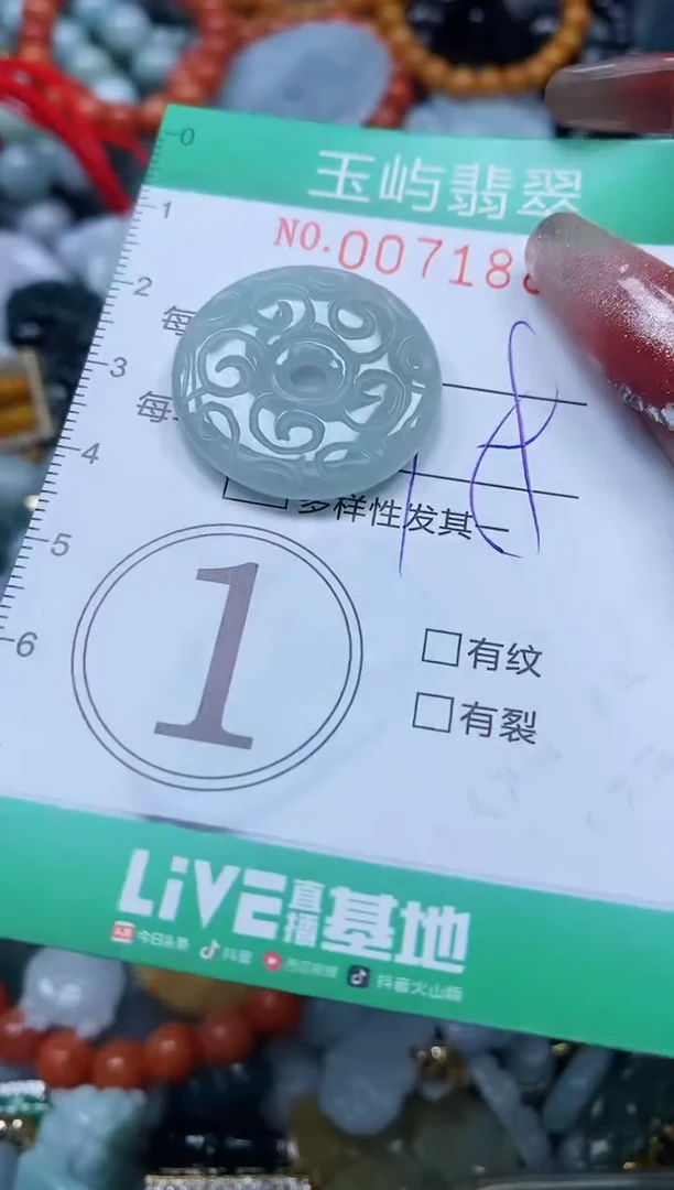 【闪购商品】翡翠颈饰未镶嵌闪购0071886多样性发其一