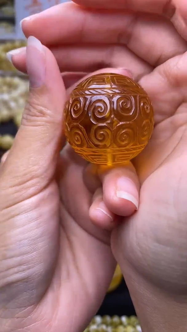 裸石蜜蜡未镶嵌葵.34