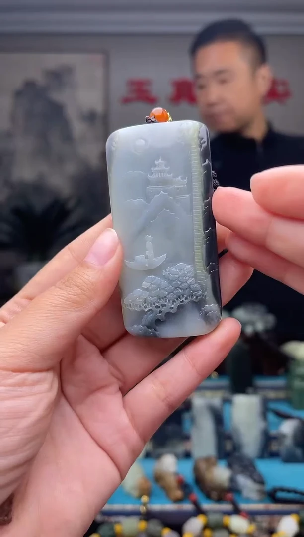 未镶嵌和田玉挂件1