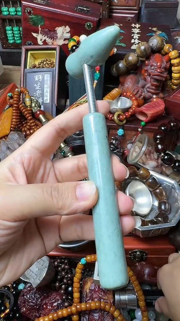 翡翠摆件未镶嵌主播推荐：一物一拍，讲解为准！