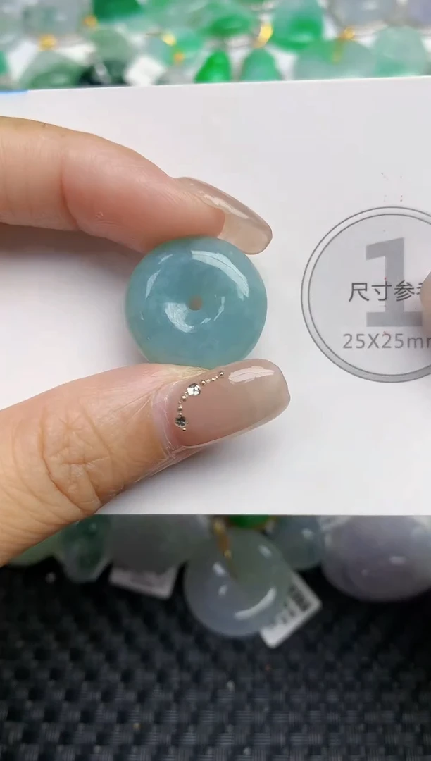 颈饰未镶嵌翡翠天然缅甸A货翡翠百元以上9元证书费自理