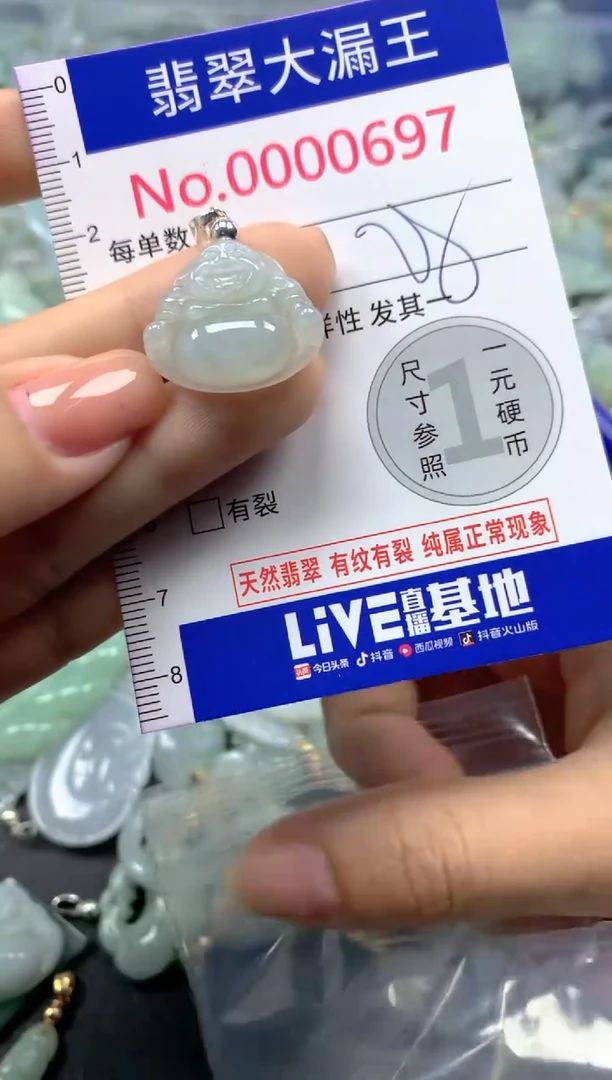 颈饰未镶嵌翡翠697