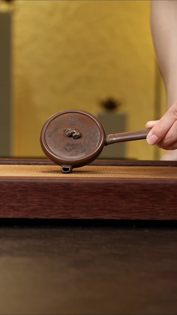 茶杯紫砂赵信军原矿深井底槽清唐羽