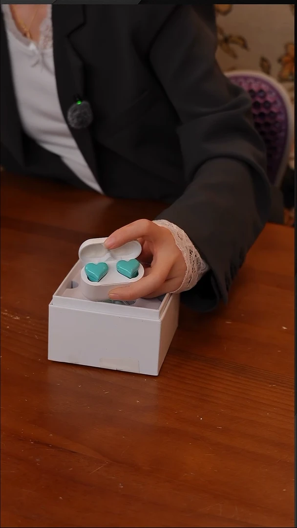 陶150-heartbuds日本同款心形蓝牙耳机- 蓝色