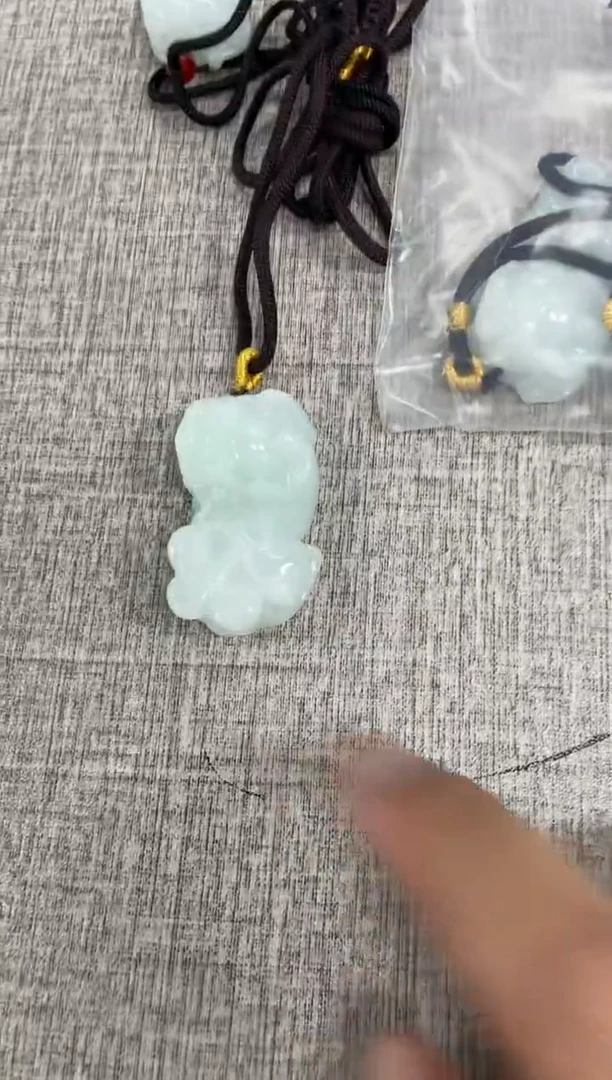 【闪购商品】翡翠颈饰未镶嵌貔貅