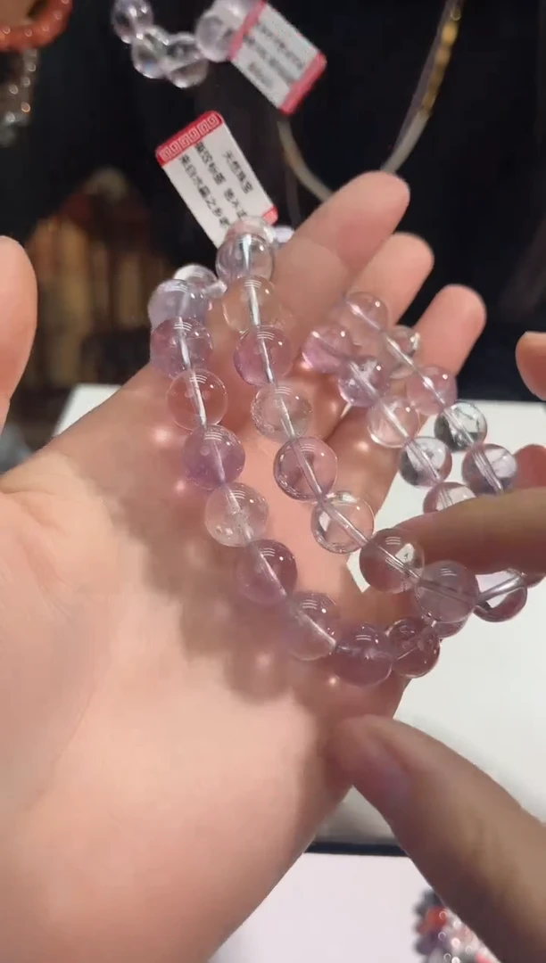 【闪购商品】水晶手链未镶嵌25多样性发其一/紫黄阿塞11+
