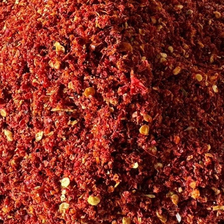 【新疆苏来曼专属】不辣微甜特香-新疆焉耆肉辣皮子辣椒面 常规粗细