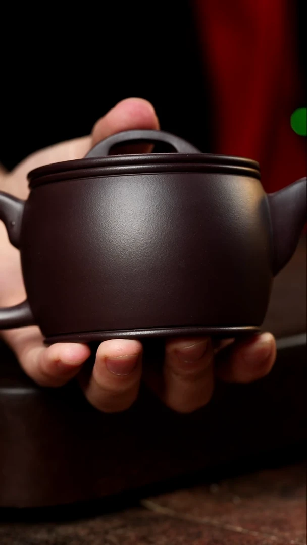 古汉瓦 紫茄泥 220cc