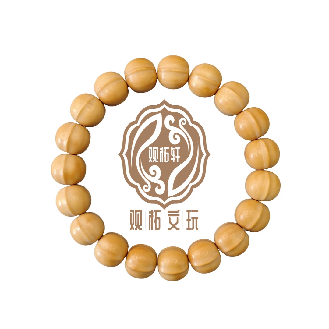 【观柘·经典·A+·亮光鲨鱼背】全品原生态猴头文玩手串
