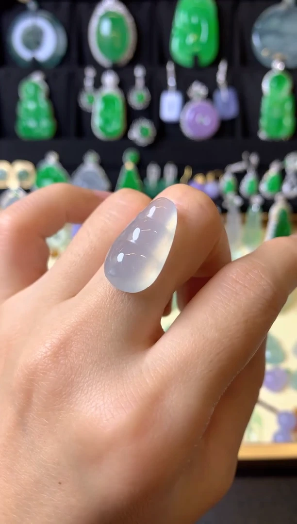 【闪购商品】定制翡翠未镶嵌1裸玉（客户意向镶嵌）