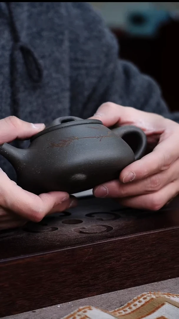 茶壶紫砂宜兴柴烧紫砂壶