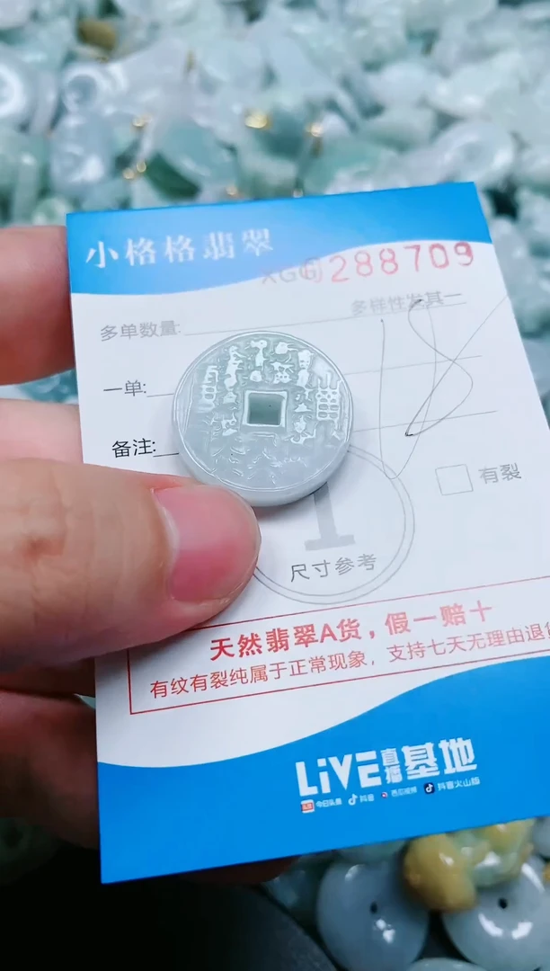 翡翠未镶嵌颈饰闪购商品0288709