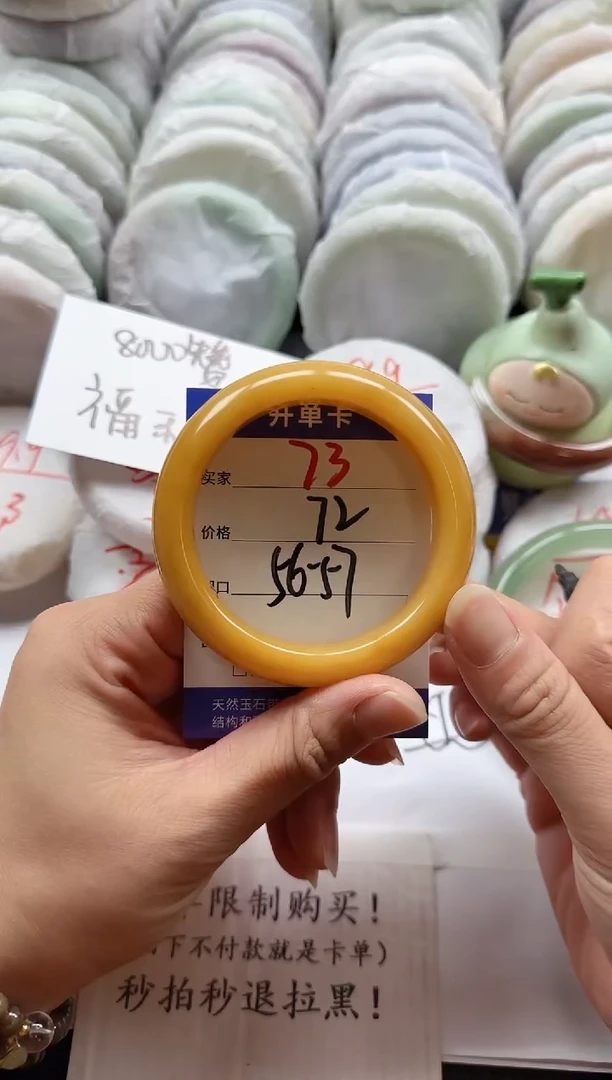 未镶嵌手镯石英质玉73