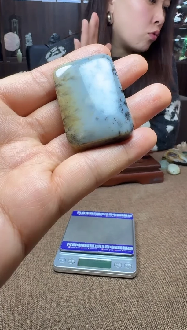 【闪购商品】和田玉颈饰未镶嵌面包牌1