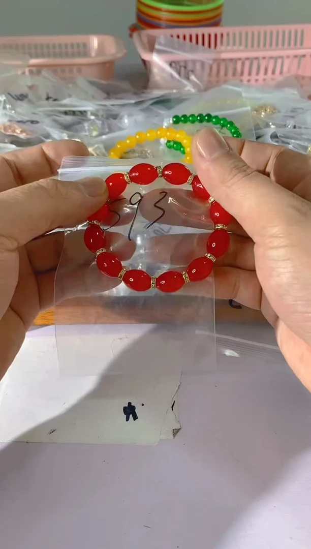 【闪购商品】水晶颈饰银S925镶嵌593红宝，蓝宝，多样性发一件赠链
