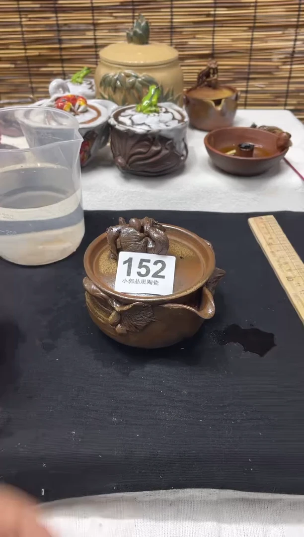 【闪购商品】杯152精美粗陶手工柴烧