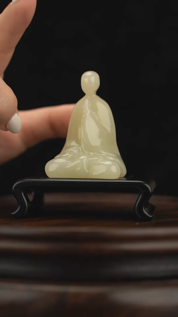 玉【无相佛】天然玉石摆件