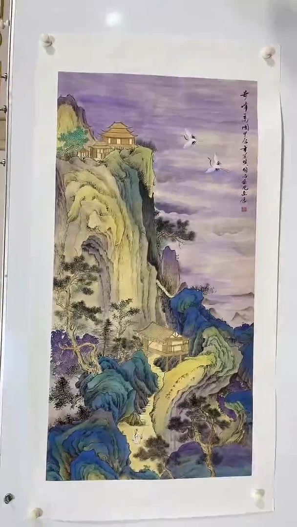 国画商老师国画作品3