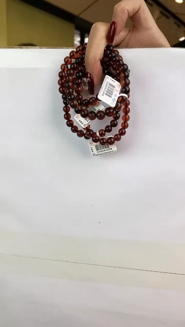 【闪购商品】琥珀手链未镶嵌多样性发一